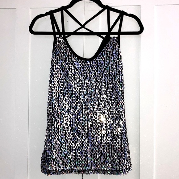 Le Cielo Sequin Top - Picture 1 of 6